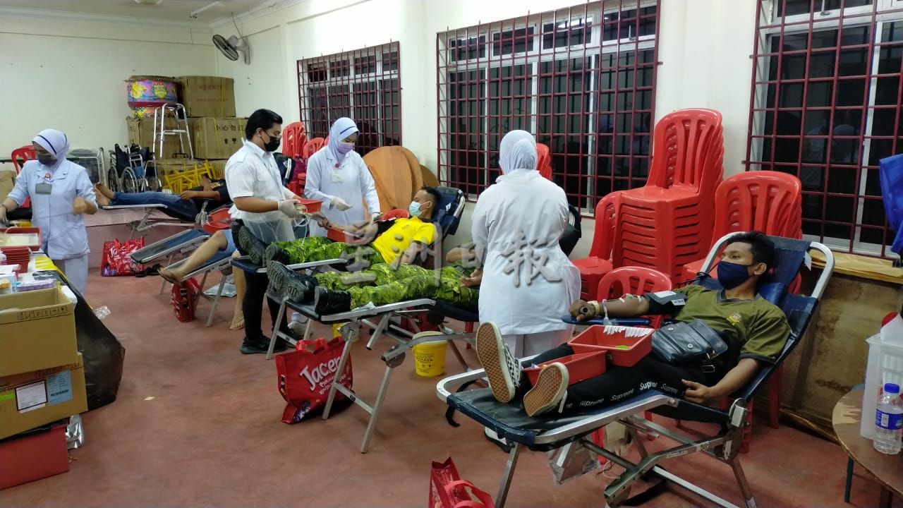 (古城封面副文)甲AB、A型及O型血不足 民众受促捐血