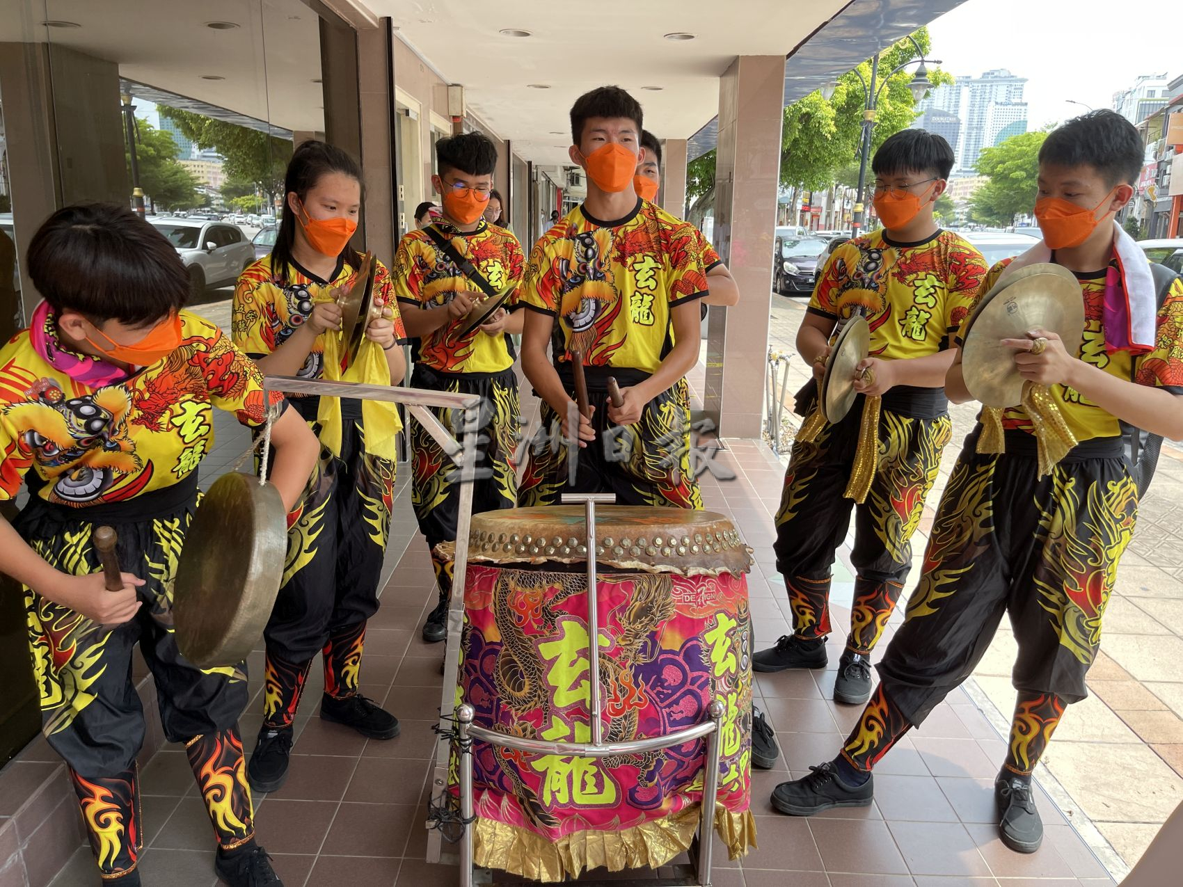 (古城第三版主文)醒狮团提倡友爱健康,杜绝不良风气