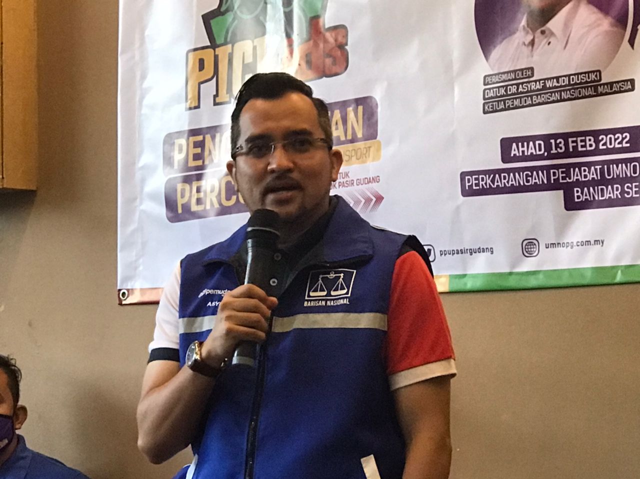 (未签发)全国:国阵青年主席对国阵在柔州选举中的胜算有信心