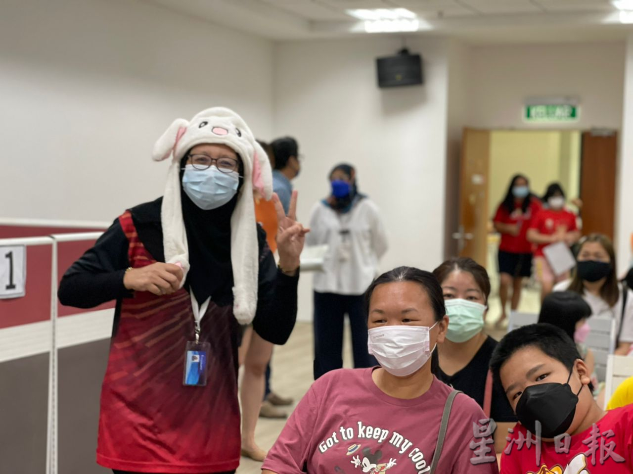 UCSI儿童接种计划开跑 首2小时300孩童接种