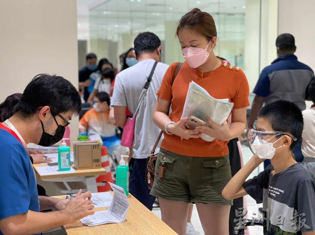 UCSI儿童接种计划开跑 首2小时300孩童接种