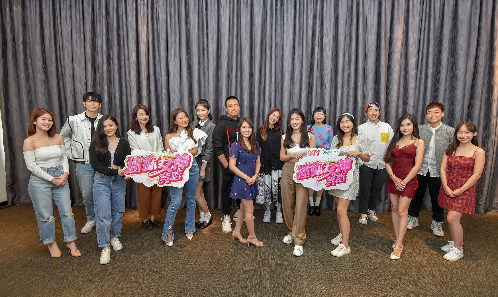 8强迷你女神出炉 人夫叶朝明避嫌不敢靠近