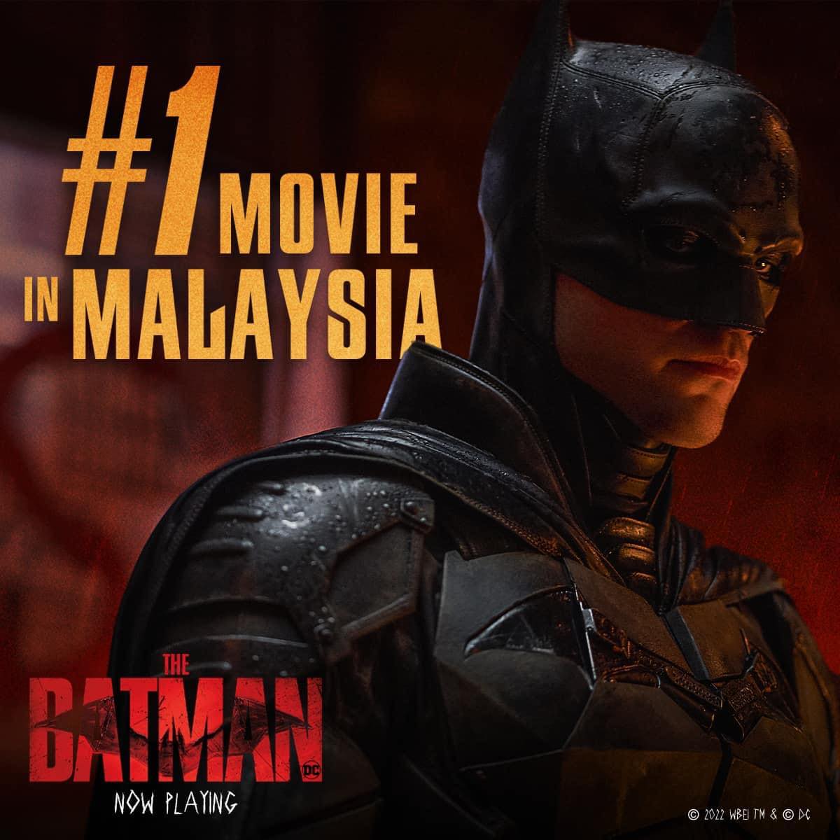 《蝙蝠侠》开红盘 空降大马票房冠军