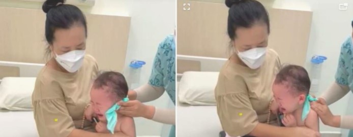 一岁女在新山确诊急坏妈妈  36小时煎熬抢票终回家看女儿