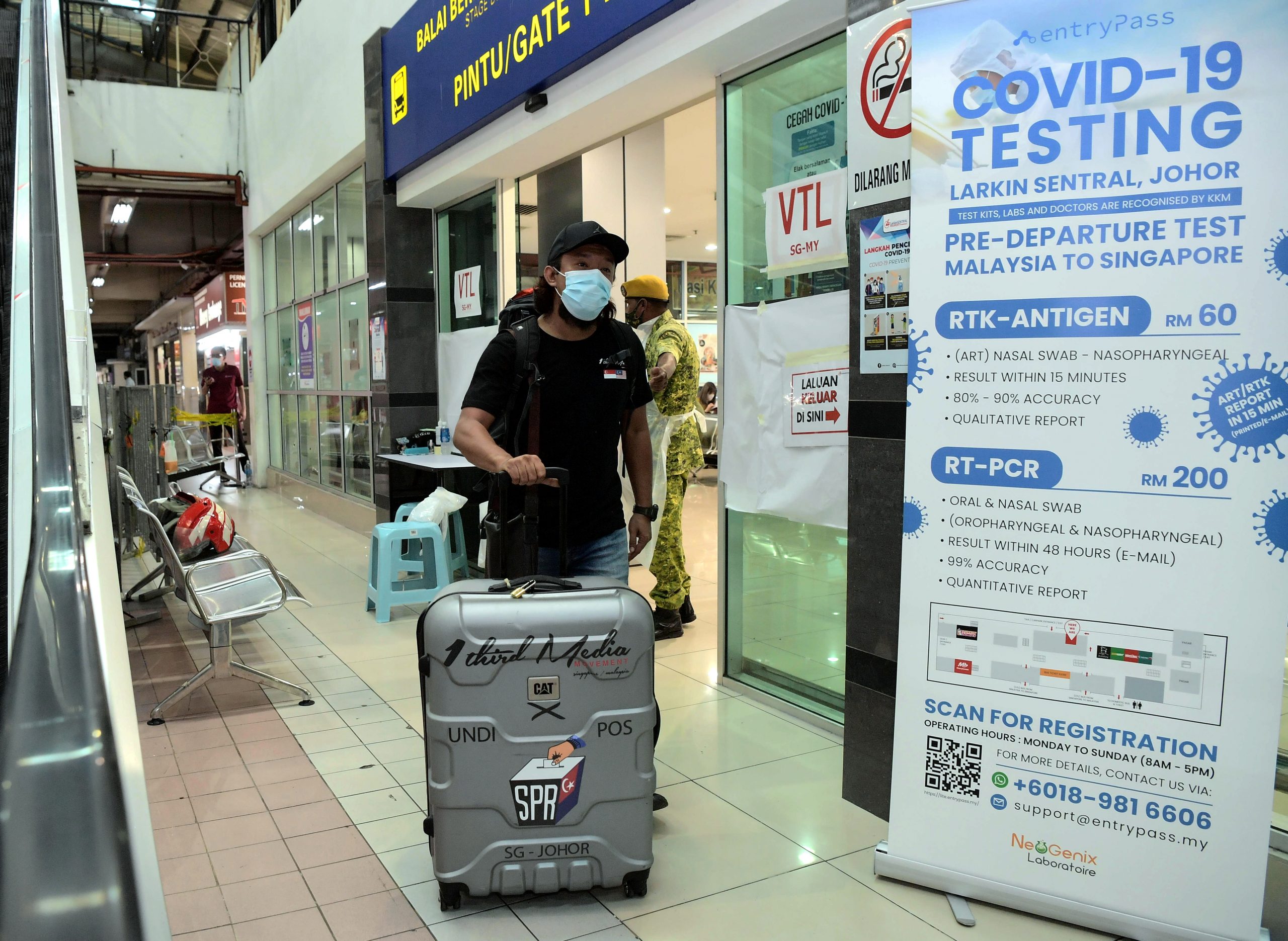 全国：志愿者通过陆路VTL，跨国运送逾5000张海外邮寄选票返国