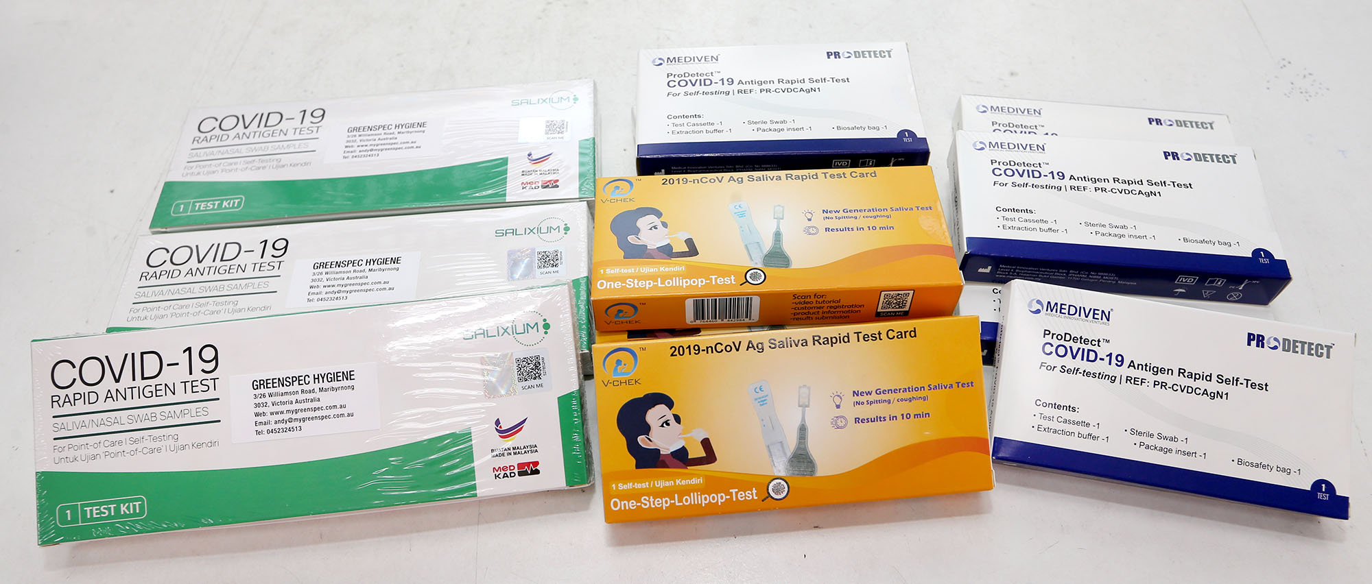 冠病自测盒供应仍不稳定 新货源或会涨价