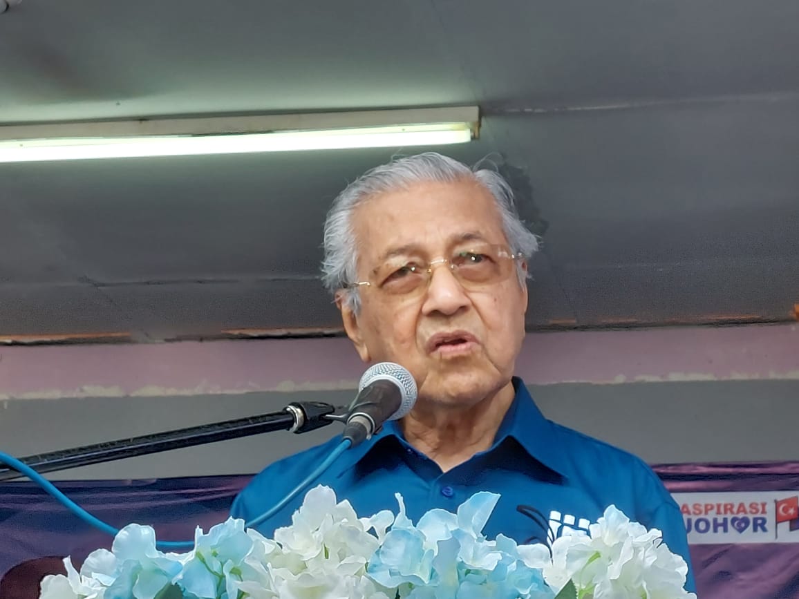 国：马哈迪终亲上火线助选 不排除选后与同理念政党合作组政府