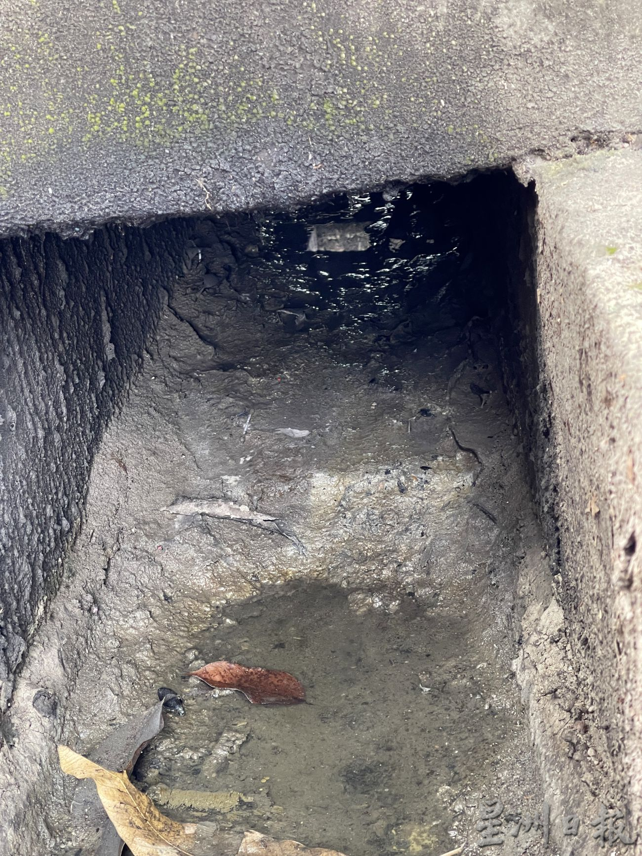 妨碍清理淤泥堆积 违建沟盖酿水灾