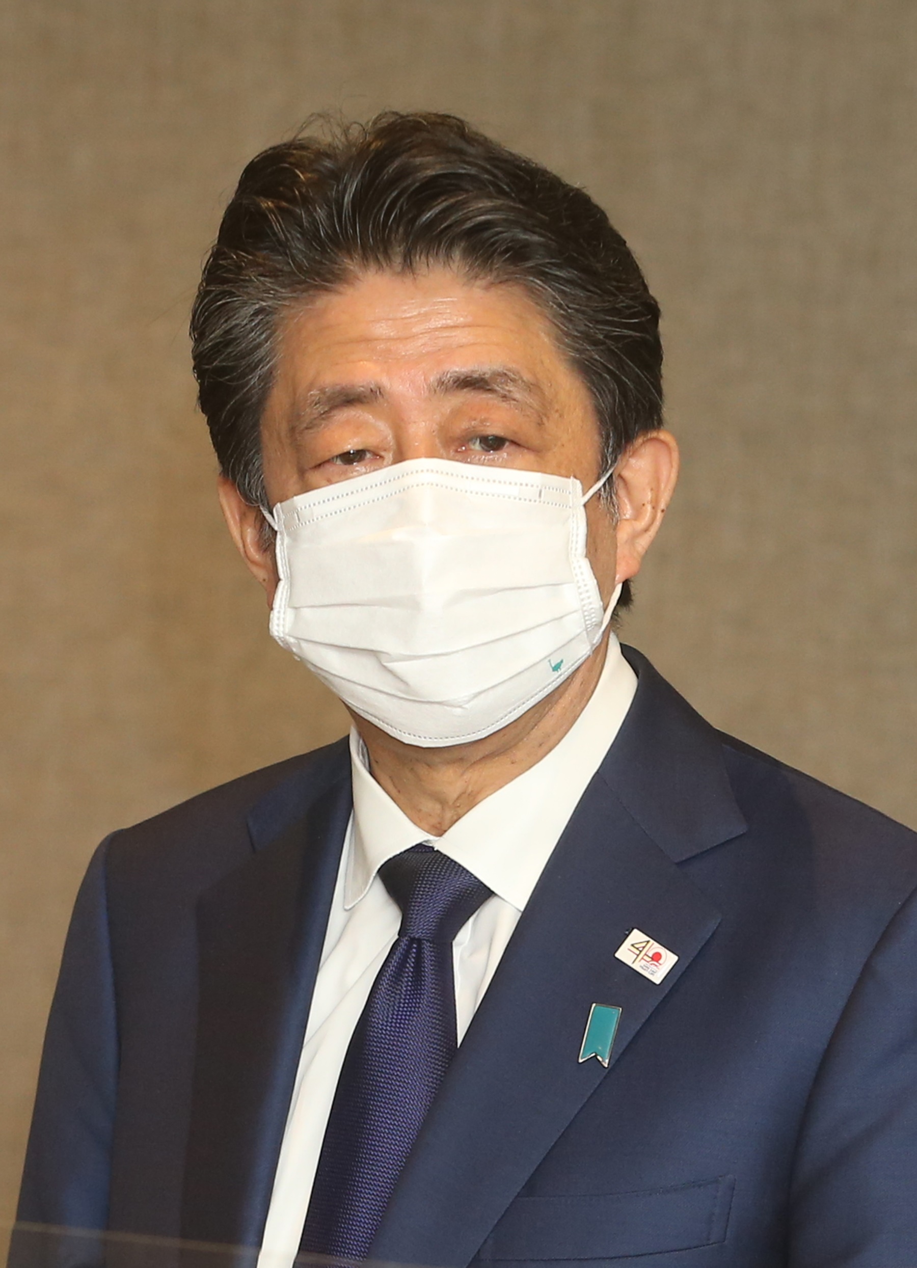 安倍晋三与大马商人交流