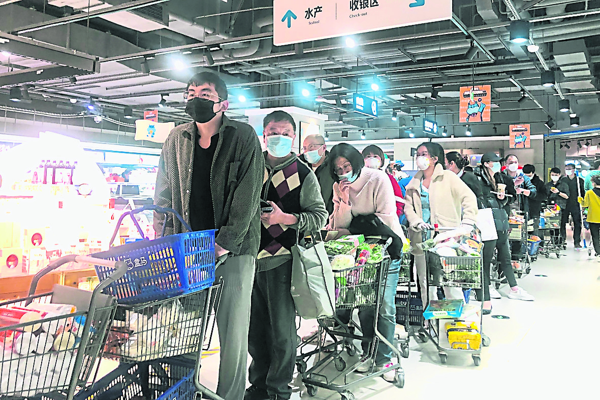 封控期间 上海全力保工商业运作不受影响