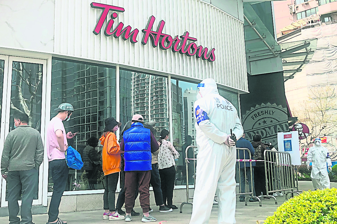 封控期间 上海全力保工商业运作不受影响