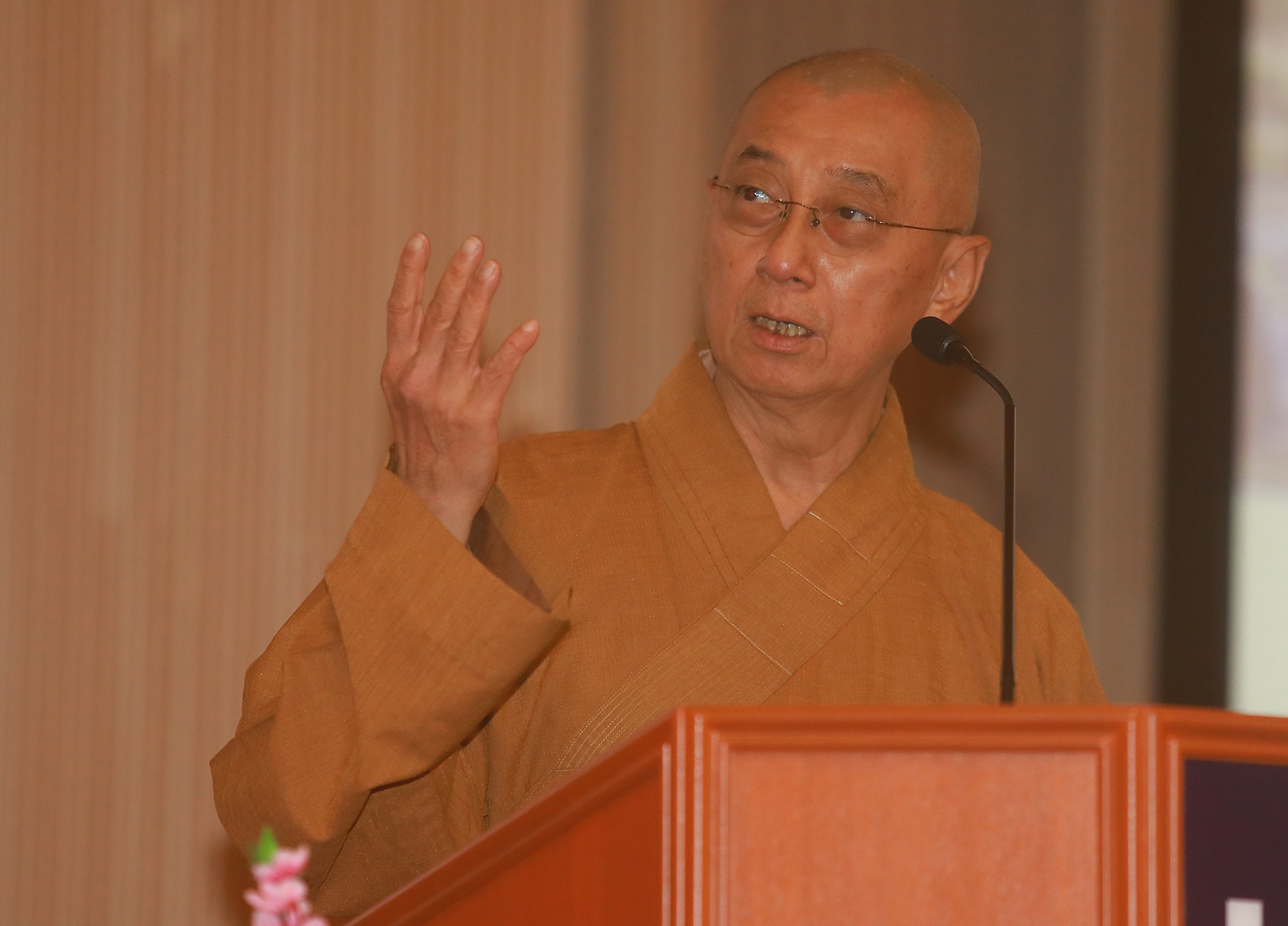 拉曼大学 继程法师书画展