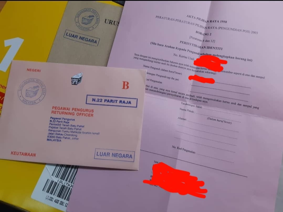 旅居海外柔选民收到对调选票失投票机会