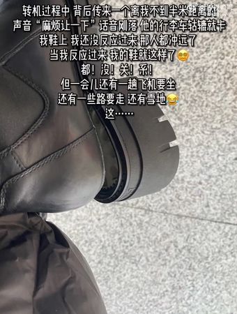机场鞋子遭扯坏拿胶水黏　谭松韵自嘲画面有好笑	