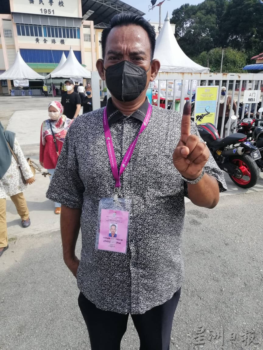 柔：埔来士巴当及龟咯州席投票顺利，笨珍和北干那那市区一度出现车龙