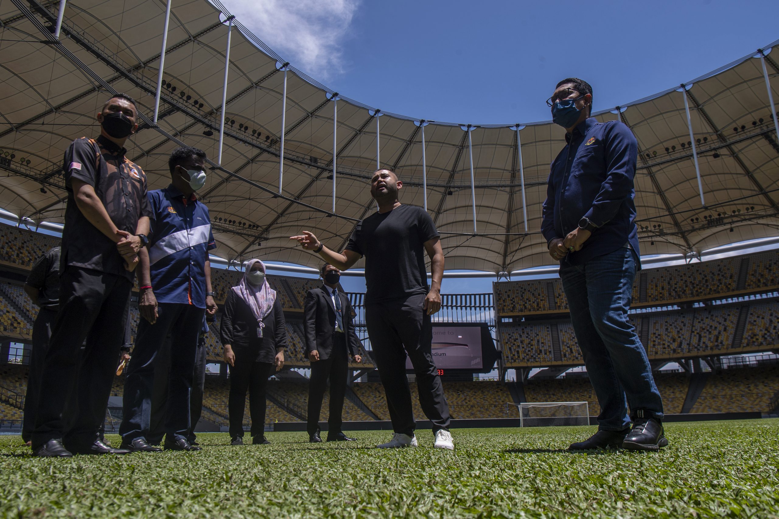 武吉加里尔国家体育场  明年展开更换草皮工程