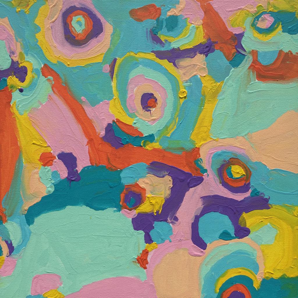 洋溢璀璨光影的色彩──李嘉蕙个人画展/绽放的色彩(Blossoming Colours)