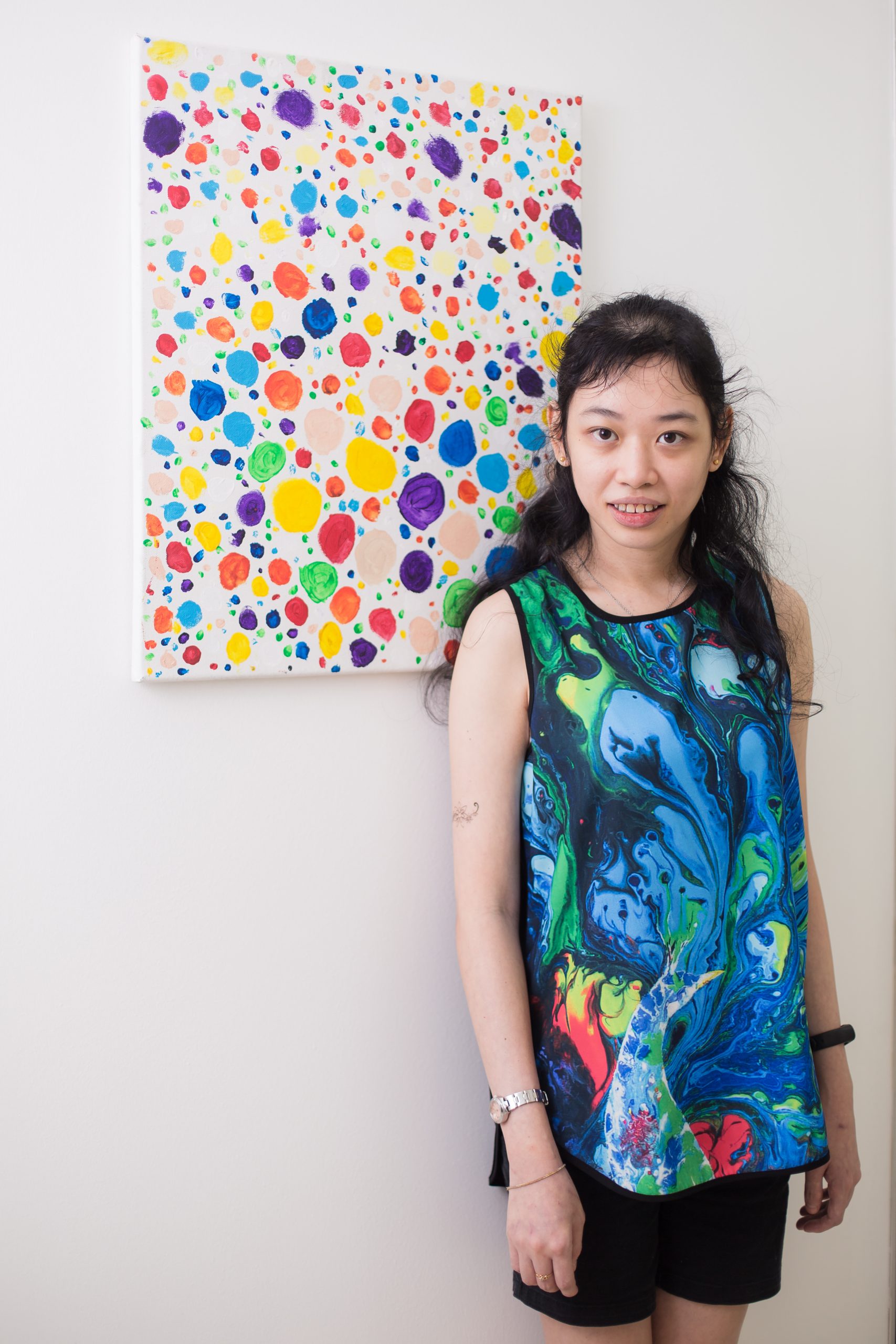 洋溢璀璨光影的色彩──李嘉蕙个人画展/绽放的色彩(Blossoming Colours)