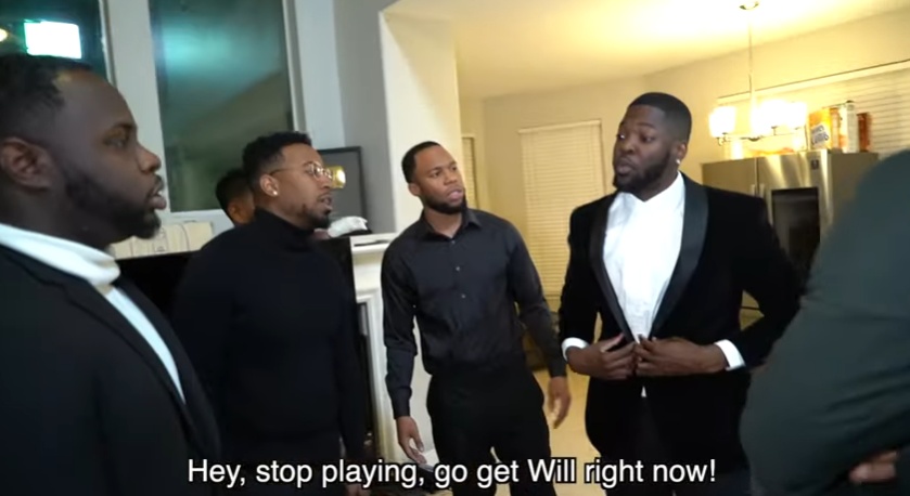 网红蹭热度恶搞 神还原基斯洛克被打反应