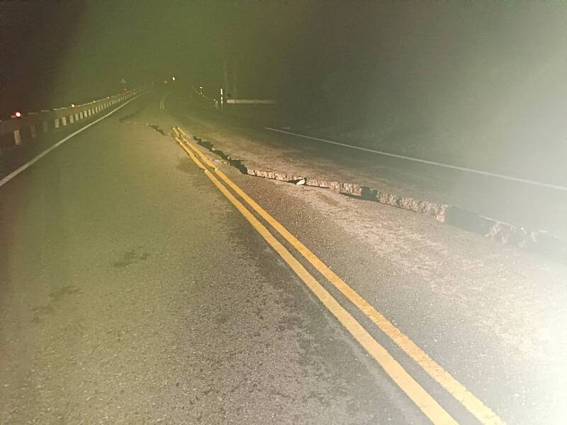 花莲县发生两次6级以上地震 福建、香港有震感