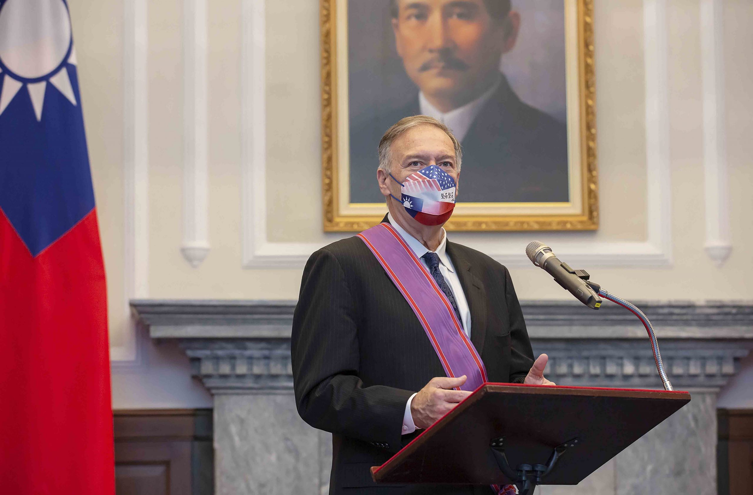 蓬佩奥：台湾不能步乌克兰后尘 遭遇同样命运