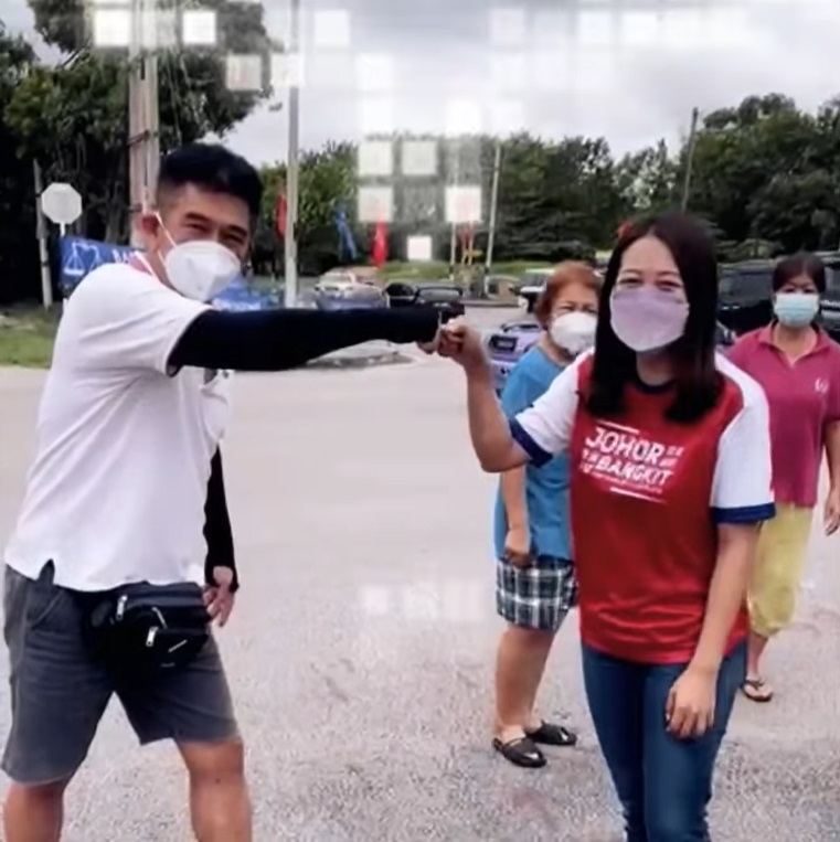 视频 | 当众对着林冠英骂“不投火箭”·小贩与廖彩彤击拳和好