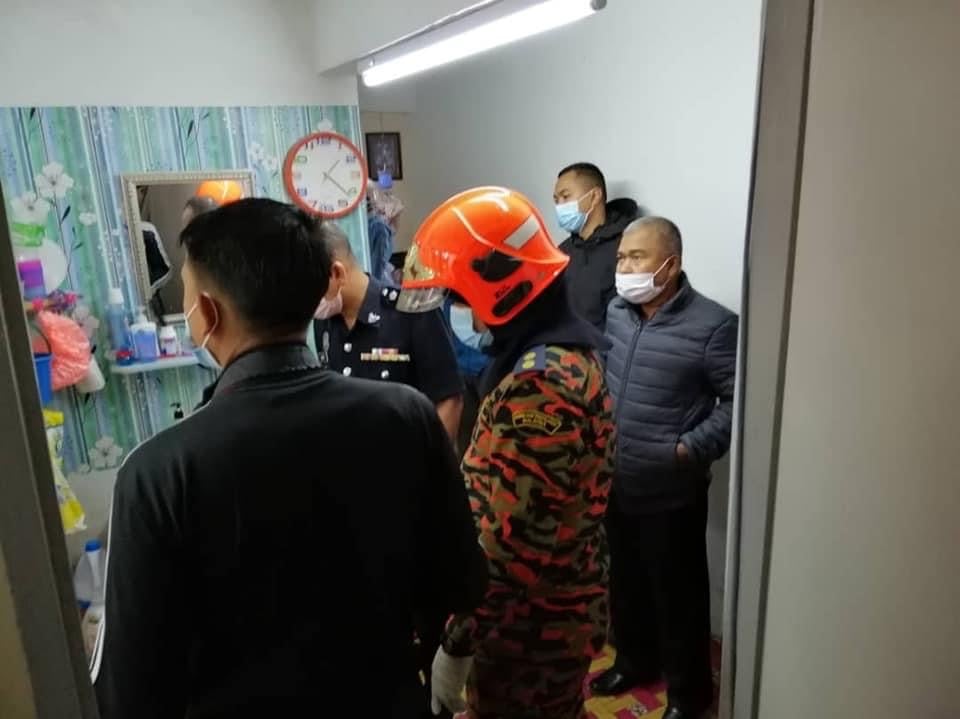金马仑︱倒卧在公寓浴室 夫妇疑触电身亡