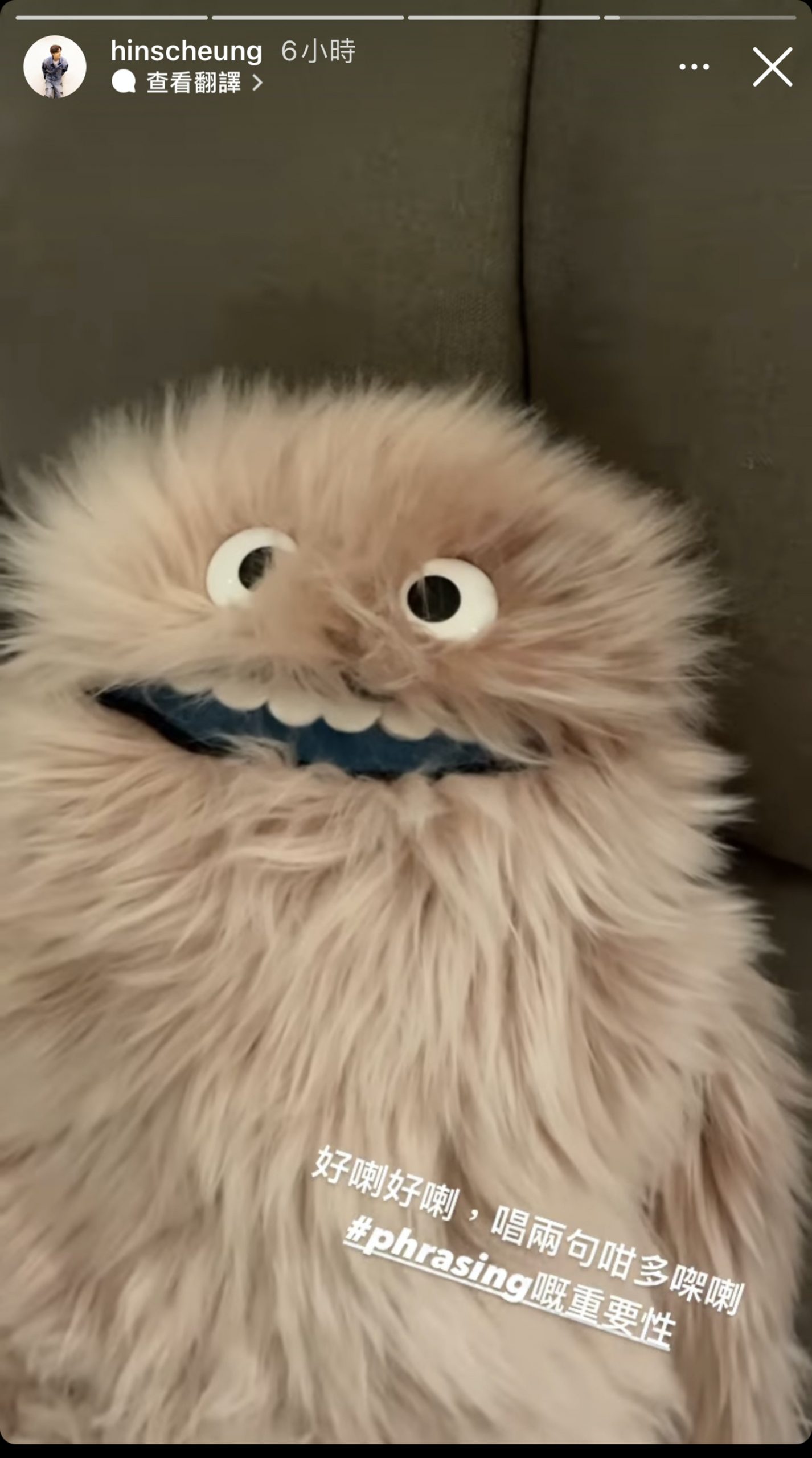 香港地震｜张敬轩险为是错觉 清唱《余震》应景