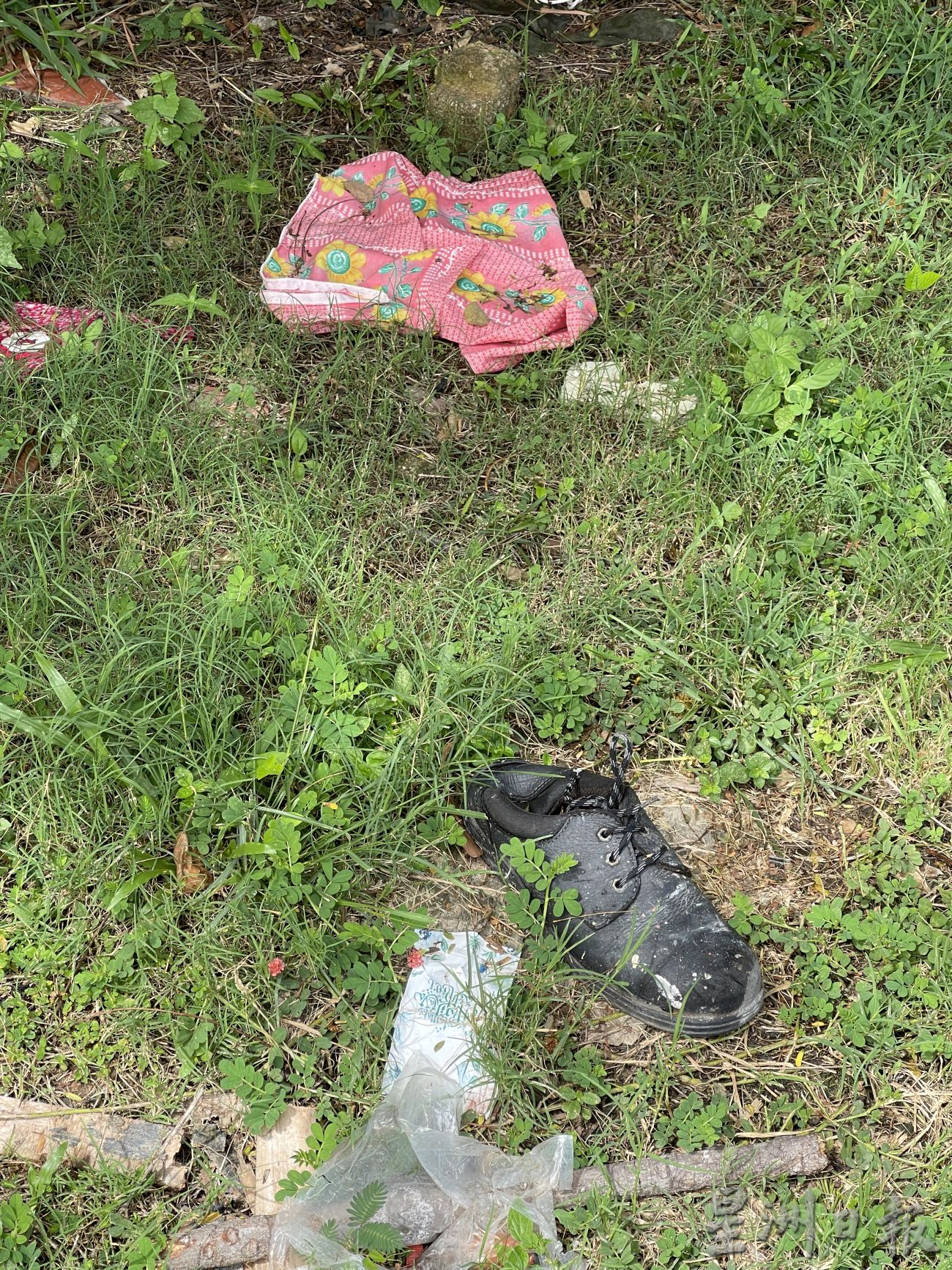 默迪卡再也花园污水处理站 空地沦非法垃圾场