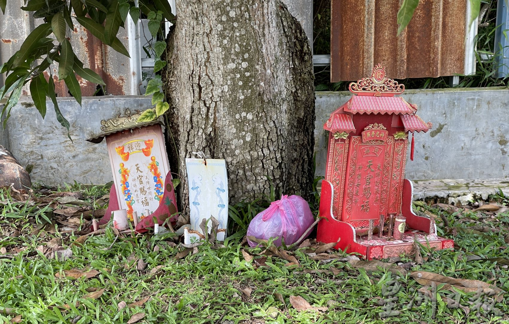 默迪卡再也花园污水处理站 空地沦非法垃圾场