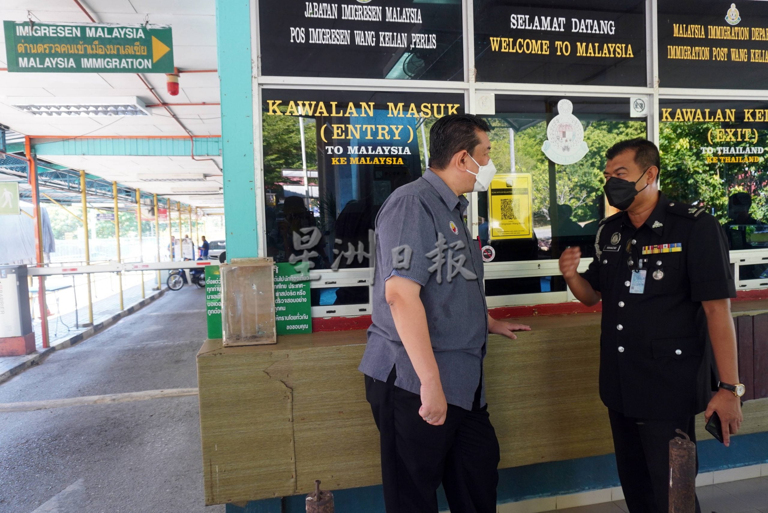 (全国版)旺吉辇关卡只接受泰入境游客,出境泰只开放黑木山关卡