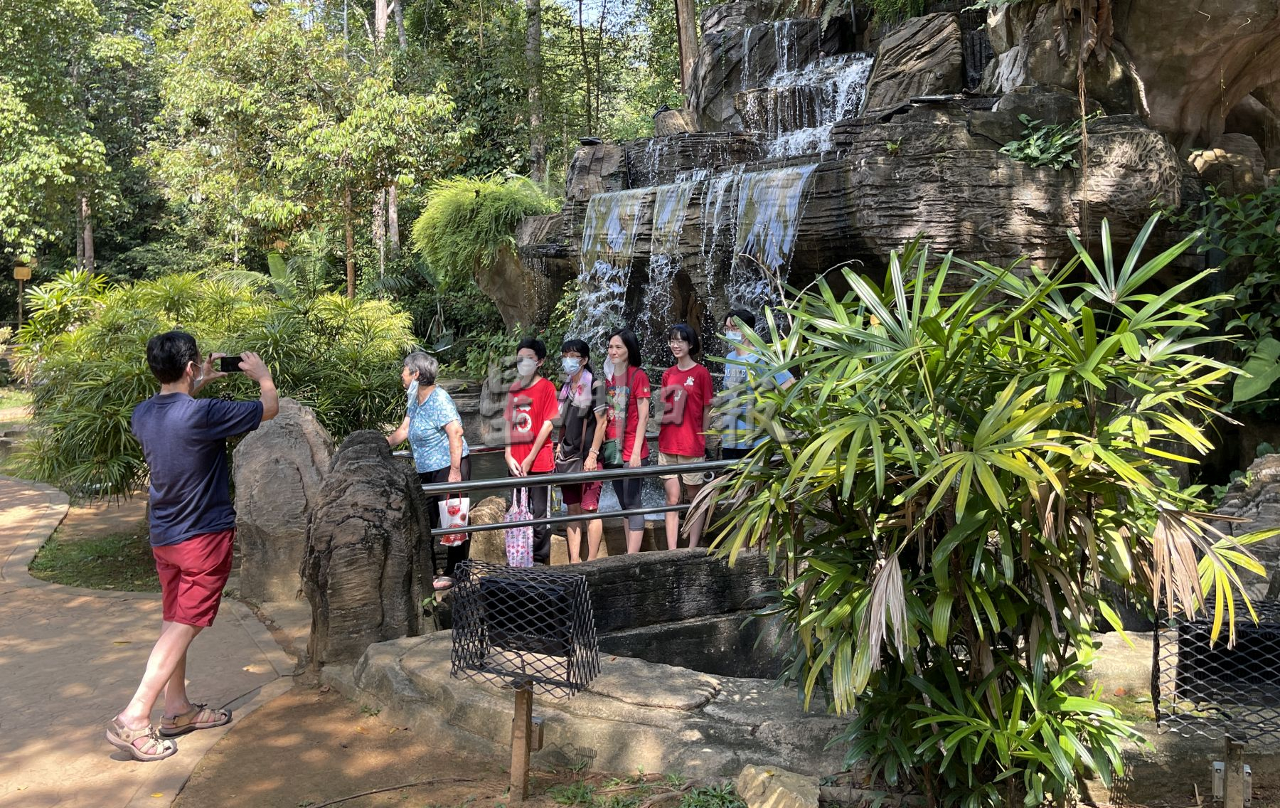 （古城第二版主文）不想人挤人缺乏安全感，可到植物公园消闲运动