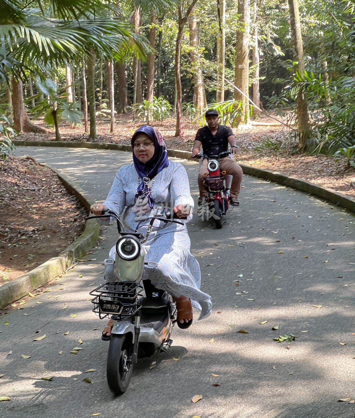 （古城第二版主文）不想人挤人缺乏安全感，可到植物公园消闲运动