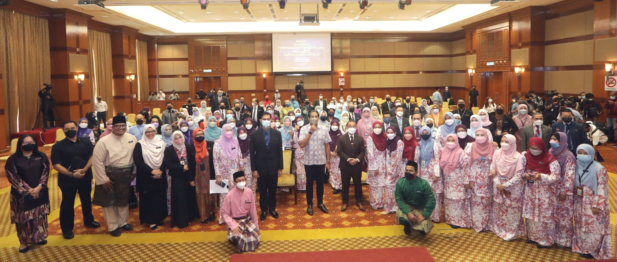 2021年卫生部卓越服务奖颁奖仪式