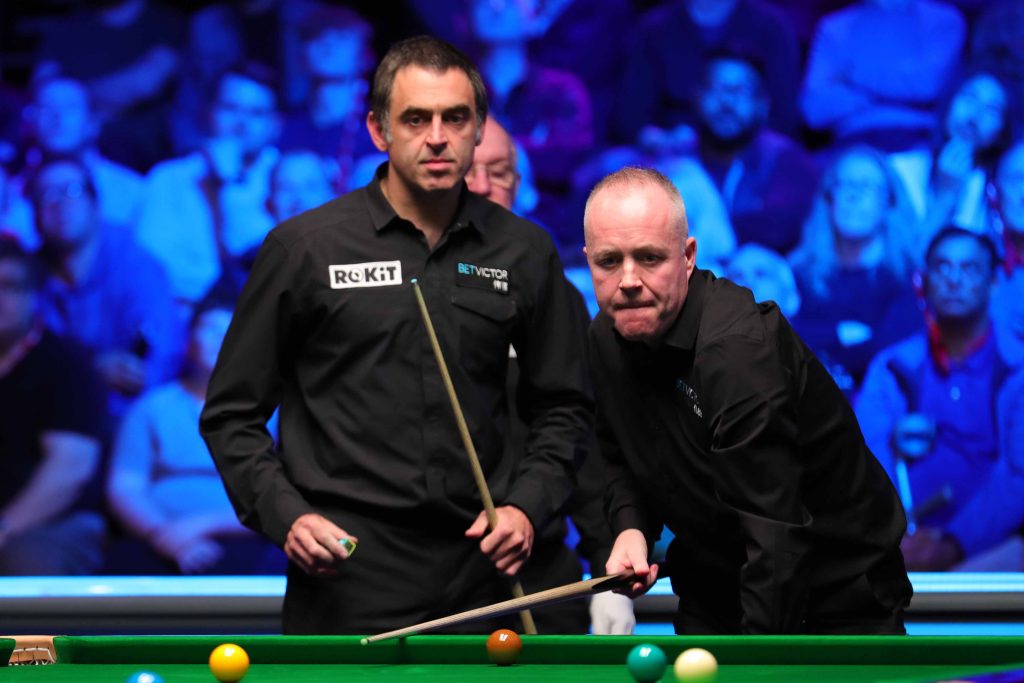 2022世界撞球锦标赛 奥沙利文暂领先希金斯