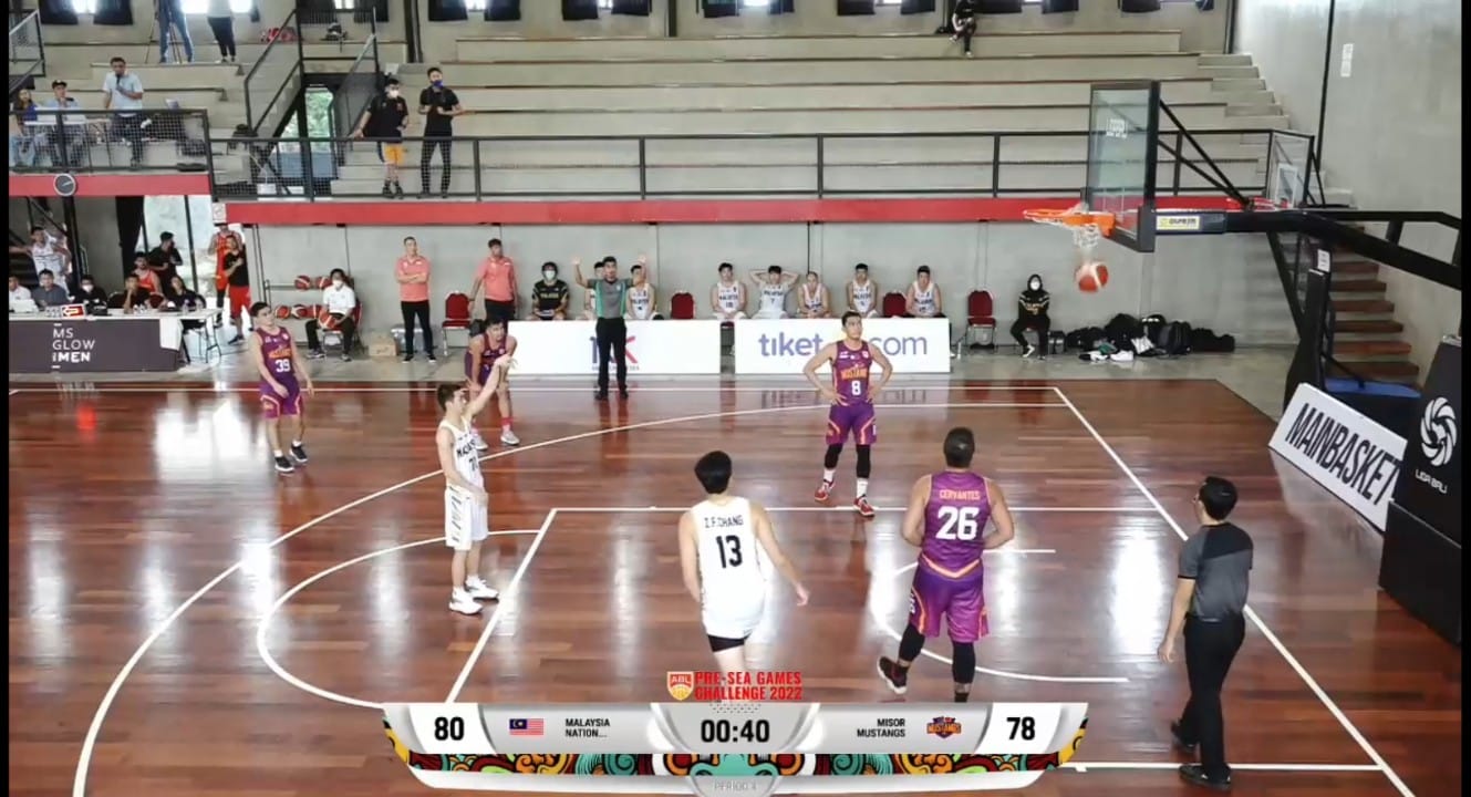 ABL东运会男篮挑战赛 大马男篮旗开得胜