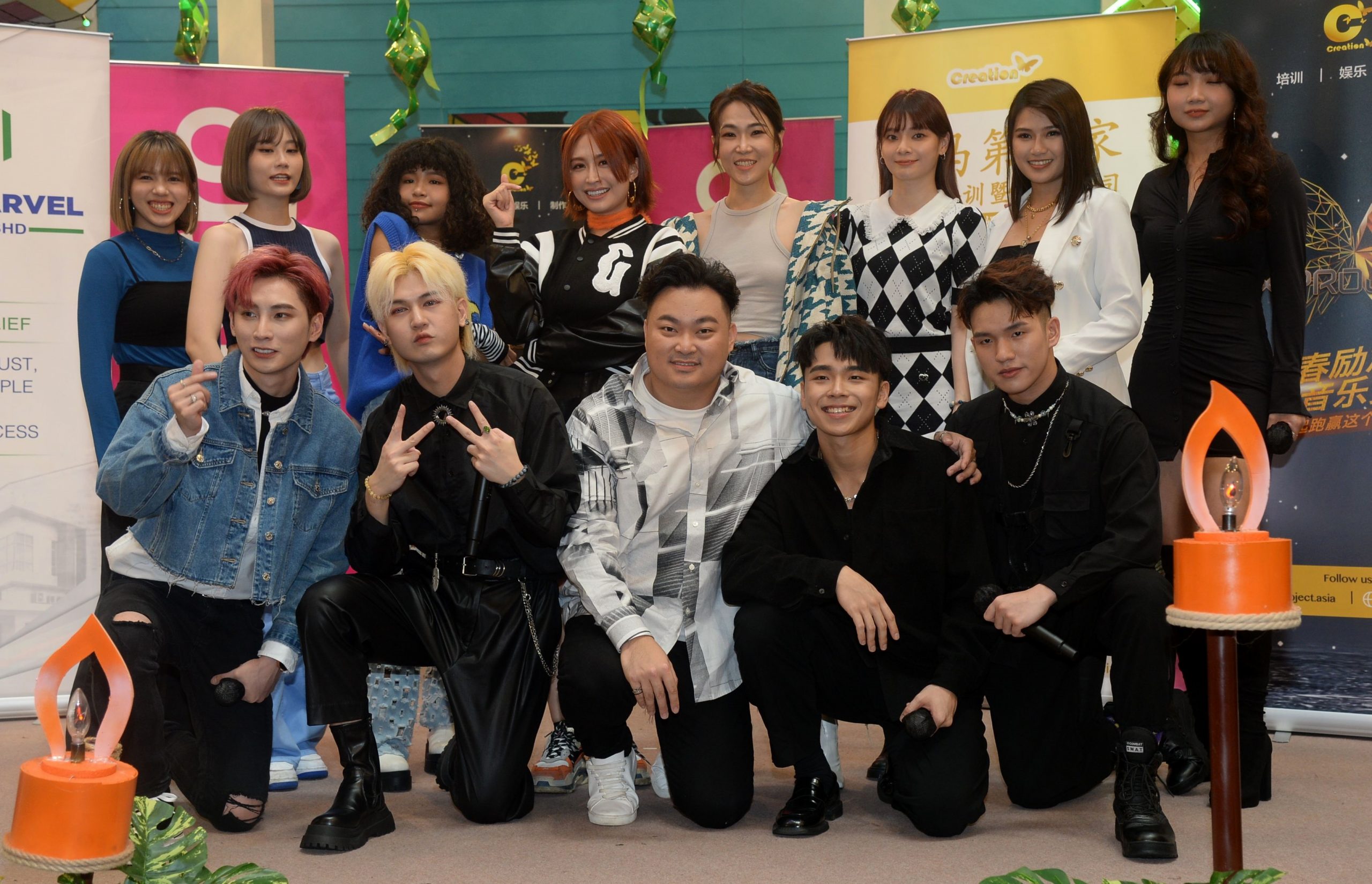 《The X Project》10强展歌艺 黄于瑄翻筋斗惊豓全场