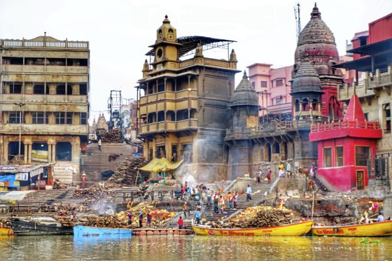 【印度】印度圣城瓦拉纳西,最后一场洗礼