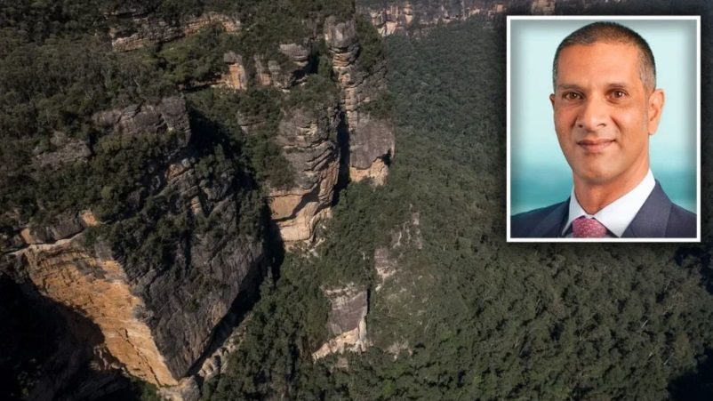 一家五口赴澳洲蓝山度假 狮城律师与儿遇土崩罹难