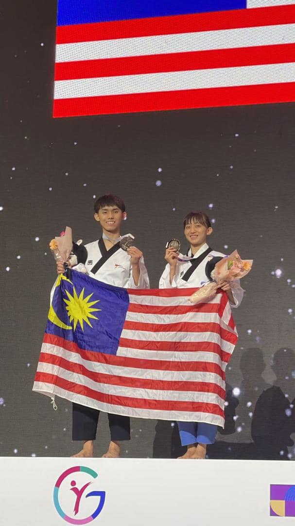 世界跆拳道品势锦标赛 大马摘银铜东南亚最佳