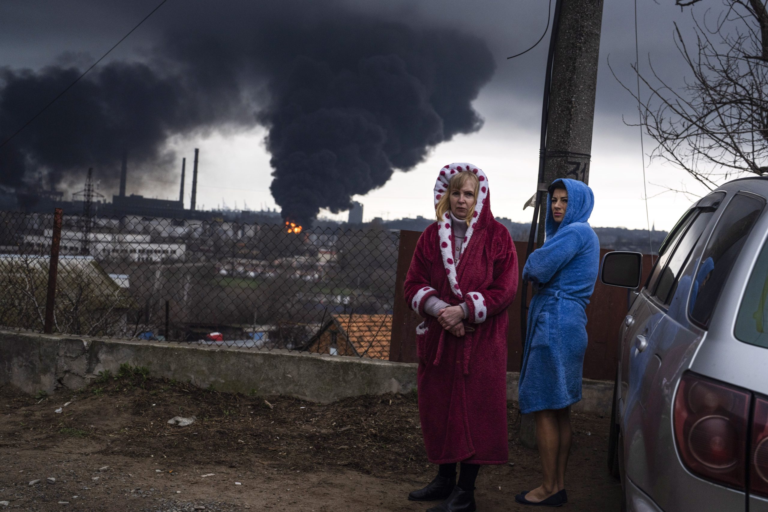 乌克兰敖德萨港遭空袭