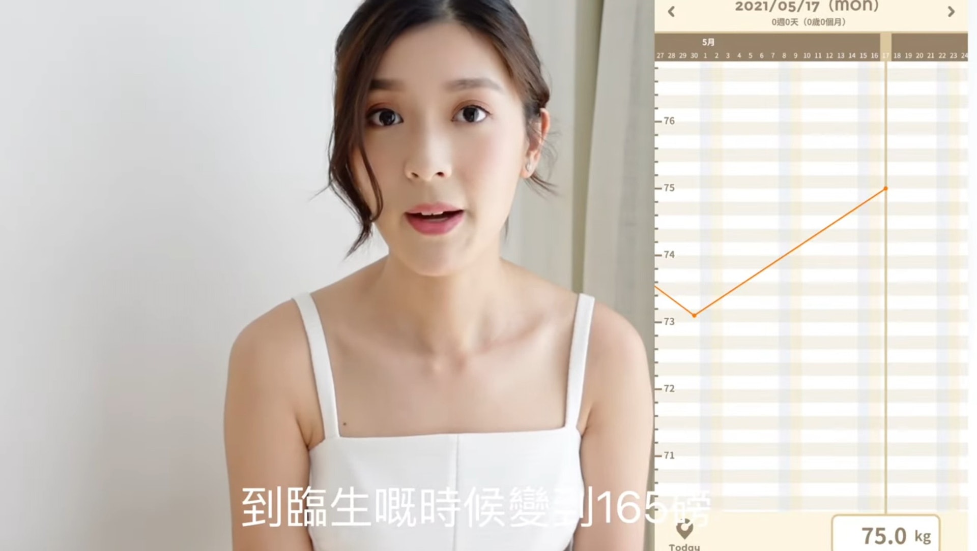 公开孕后暴肥丑照 余香凝分享产后修身秘诀