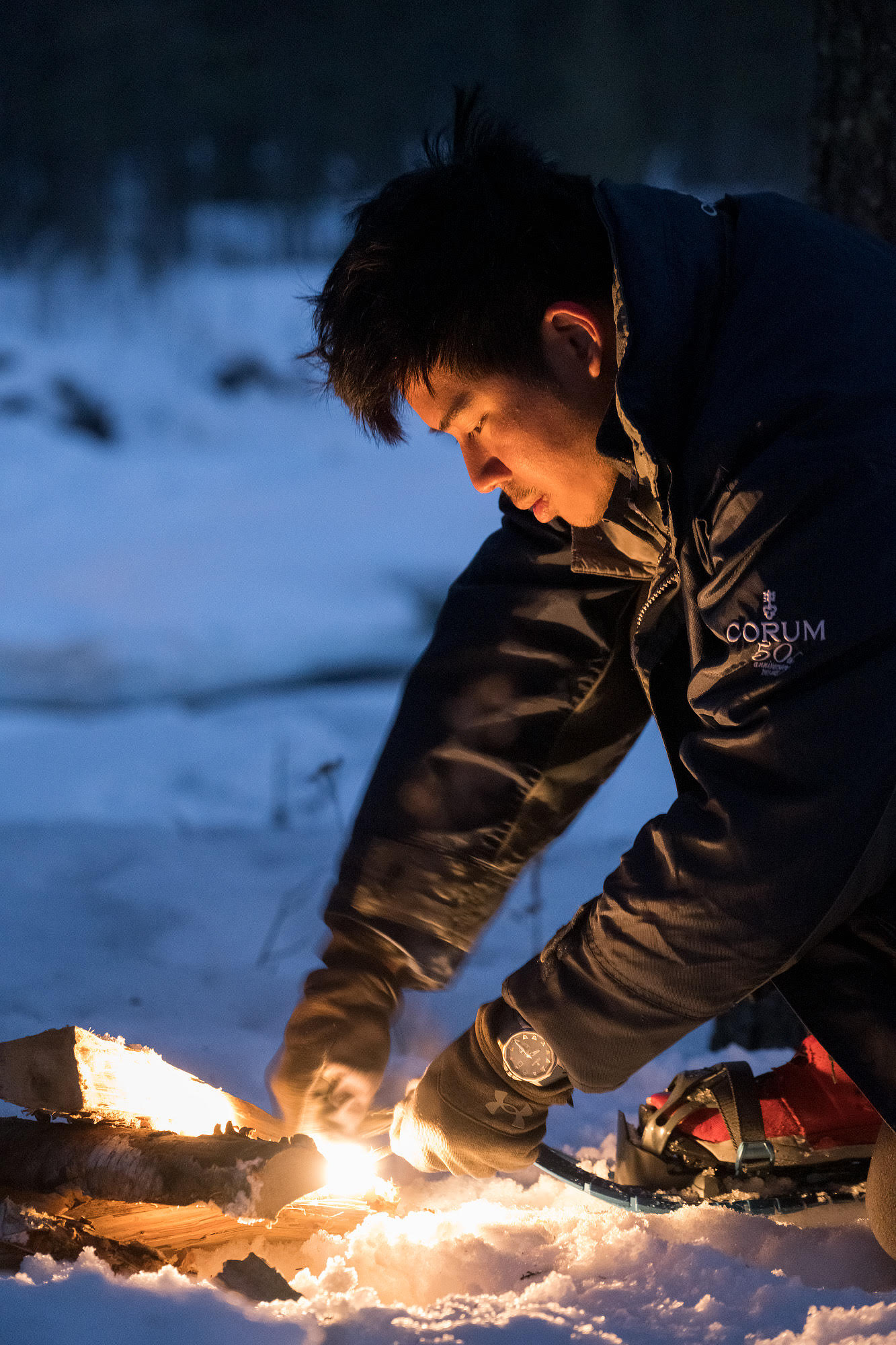 北极超马|  刘俊腾为爱滋受害童跑  严寒下的一股暖意