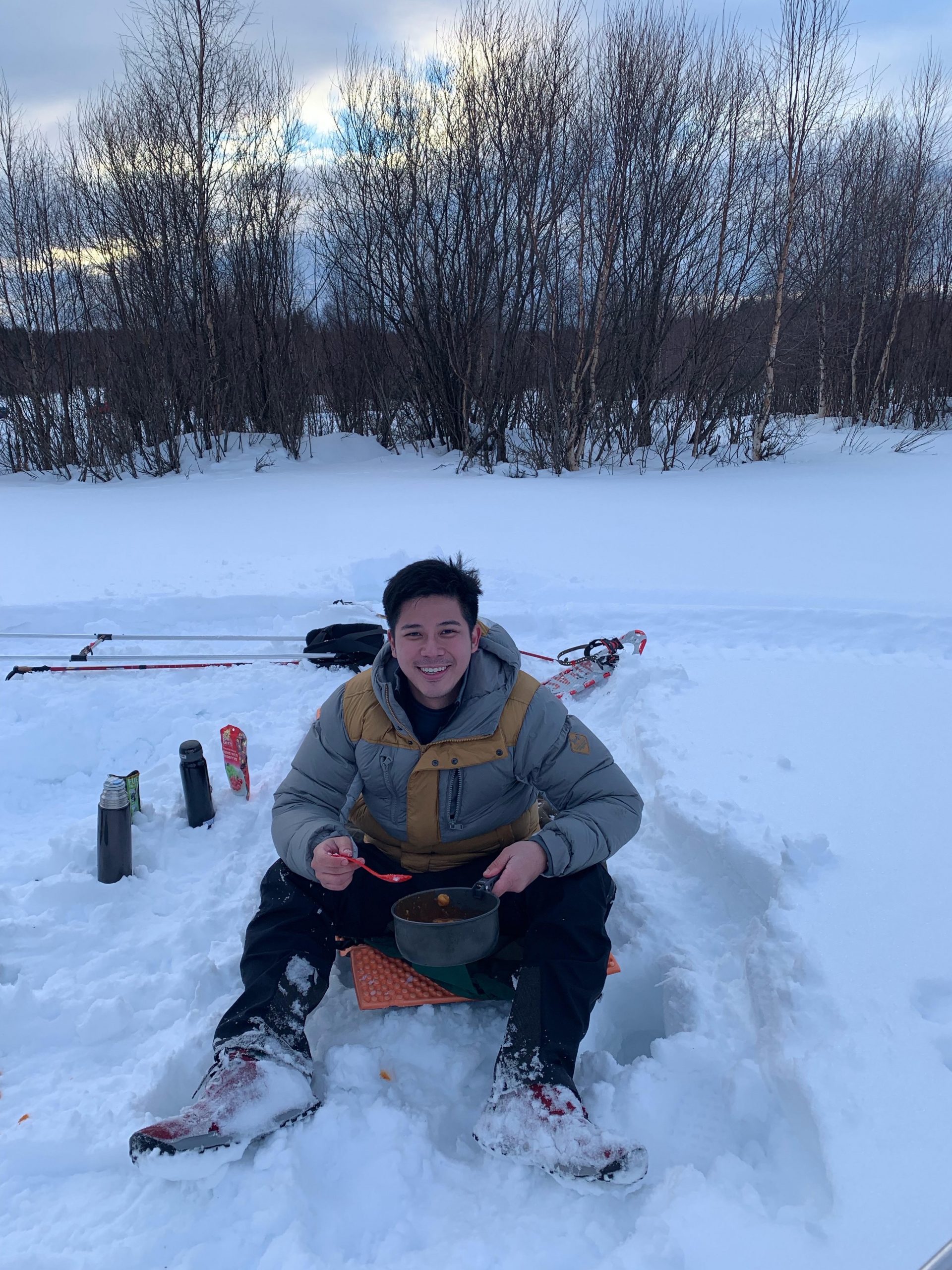 北极超马|  刘俊腾为爱滋受害童跑  严寒下的一股暖意