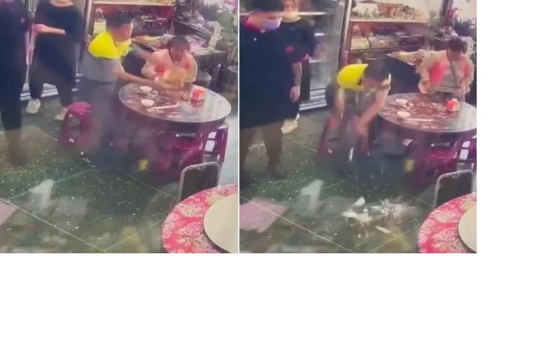 吃到一半嫌3令吉白饭贵 夫妻批了上贼船嚣张砸盘