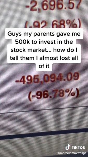 外汇交易“高回报”? 男子:父母出资50万 输了49.5万