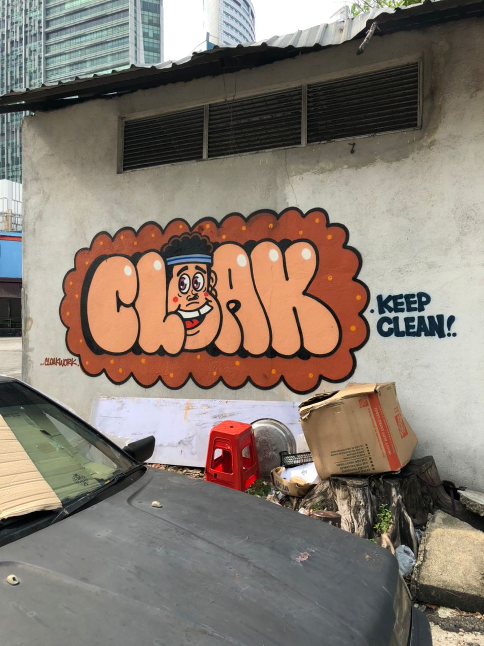 大都会/封面/专访涂鸦艺术家Cloakwork