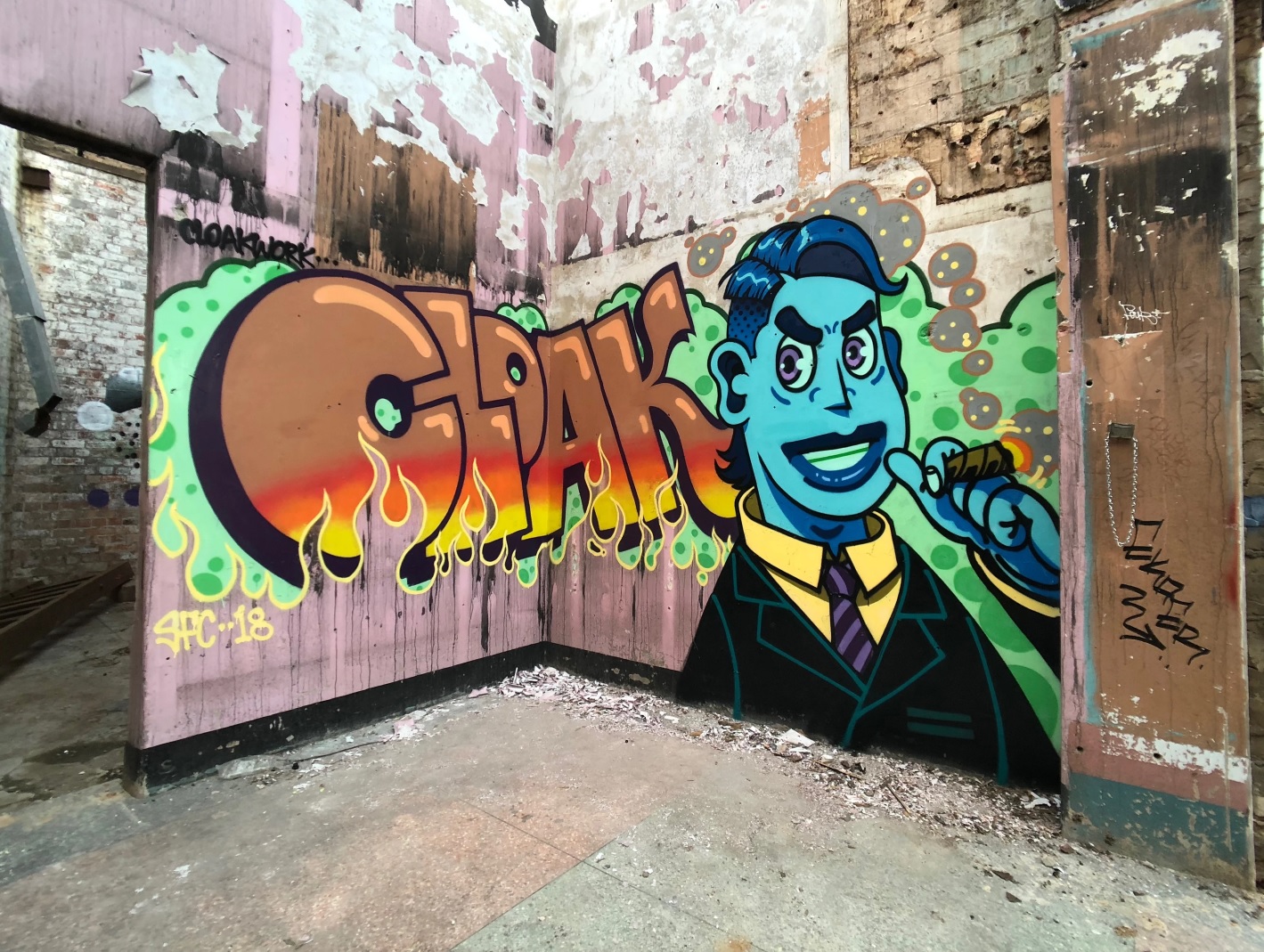 大都会/封面/专访涂鸦艺术家Cloakwork