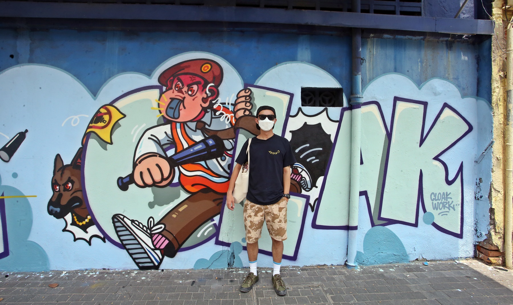 大都会/封面/专访涂鸦艺术家Cloakwork