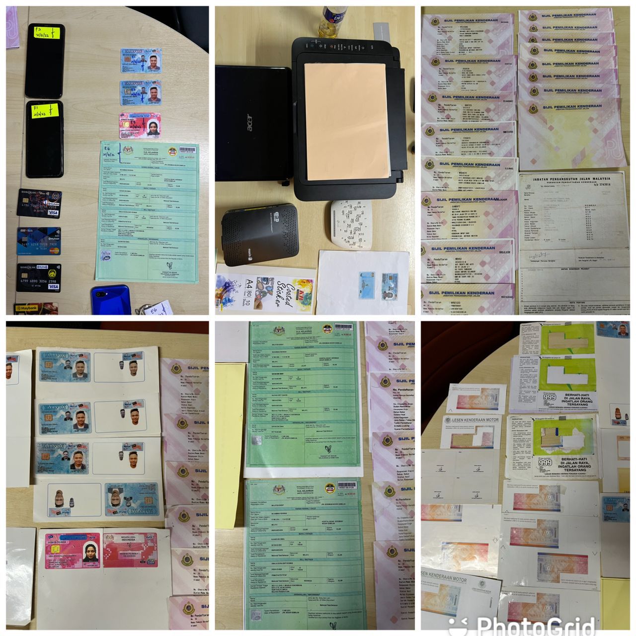 大都会/雪州警方破获伪造证件集团